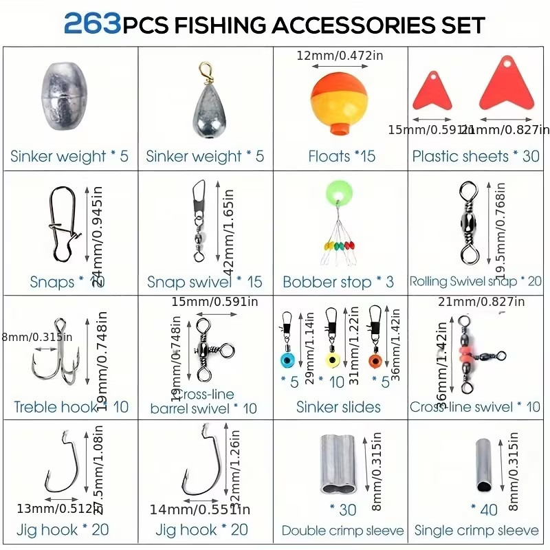 Fishing Tackle Kit Perfect for all Fishers.